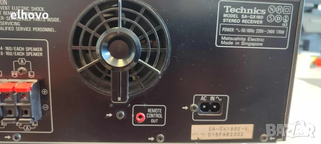 Ресивър Technics SA-GX180, снимка 7 - Ресийвъри, усилватели, смесителни пултове - 51050005