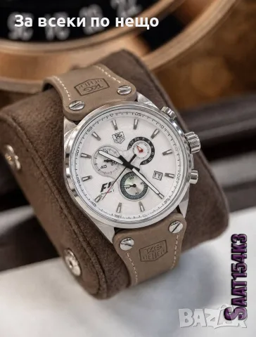 TAG Heuer Мъжки Часовник - Различни Цветове Код SK2067, снимка 2 - Мъжки - 55840378