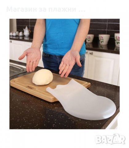 СИЛИКОНОВА НЕЗАЛЕПВАЩА ТОРБА ЗА МЕСЕНЕ НА ТЕСТО - код 2770, снимка 7 - Аксесоари за кухня - 33919073