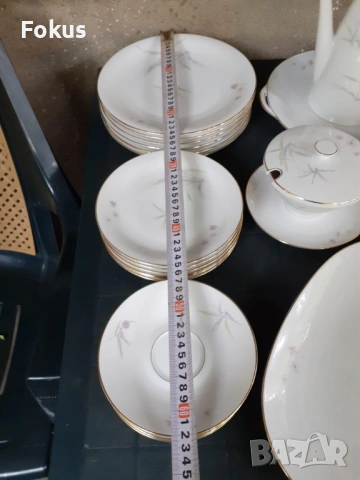 Порцелан голям сервиз Bavaria Tirschenreuth Germany 31 части, снимка 6 - Антикварни и старинни предмети - 53377348
