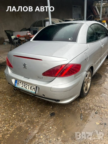 Peugeot 307 cc 2.0i 16v 136hp 2004г. Пежо 307 цц на части , снимка 4 - Автомобили и джипове - 53041000