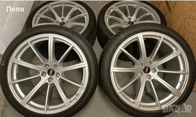 Оригинални джанти с гуми летни 21 цола за Audi Rs6 Rs7 дот 2023 Нови!!!