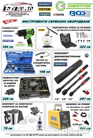 Устройство за пушек/дим за проверка на турбопътища, снимка 7 - Аксесоари и консумативи - 48361681