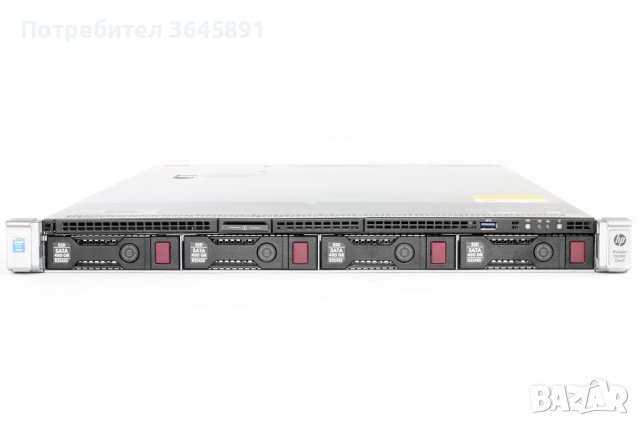 Сървър HP DL360 G9, 2X E5-2673 V3 , 32 GB RAM, снимка 1 - Работни компютри - 42883384