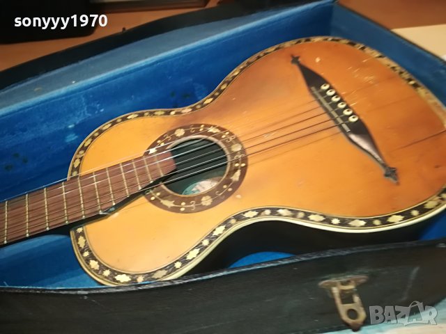 SOLD-ПОРЪЧАНА!!!DOUGLAS & CO LONDON GUITAR ANTIQUE-ВНОС АНГЛИЯ 1911221653, снимка 6 - Китари - 38726242