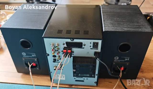 TCM/Tchibo DVD Hi-Fi система | USB • AUX • DVD • FM • Дистанционно, снимка 3 - Аудиосистеми - 55939840