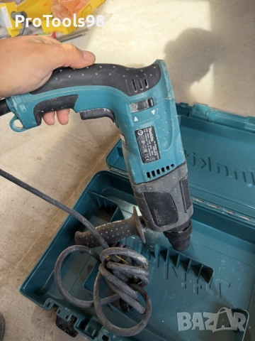 Makita HR2470 перфоратор, снимка 4 - Перфоратори - 56426523