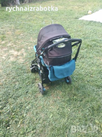 Бебешка количка Чиполино Нана с люлеещ механизъм, снимка 3 - Детски колички - 37757871