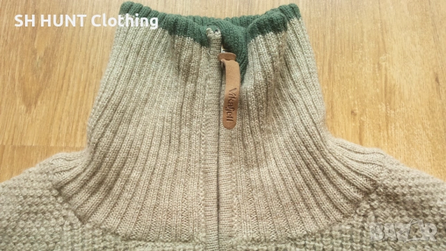 Vikafjell Sweater 100% Wool размер M за лов риболов туризъм вълнена блуза - 2528, снимка 5 - Пуловери - 54167095