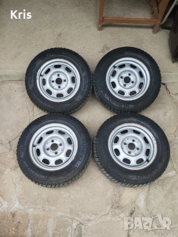 Зимни гуми с джанти 4бр. 175/70/R13 Kumho, снимка 1