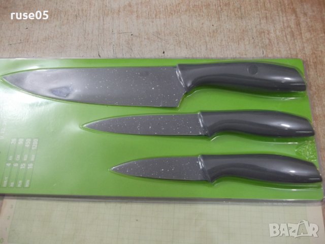 Ножове "Peter cook" 3 бр. комплект нови - 1, снимка 2 - Прибори за хранене, готвене и сервиране - 37518472