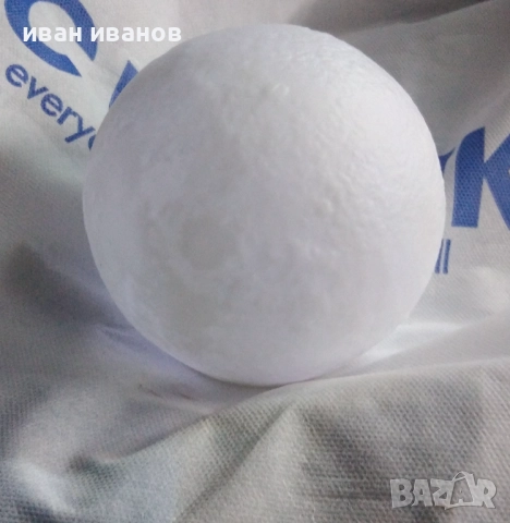 нощна лампа "солен кристал" 