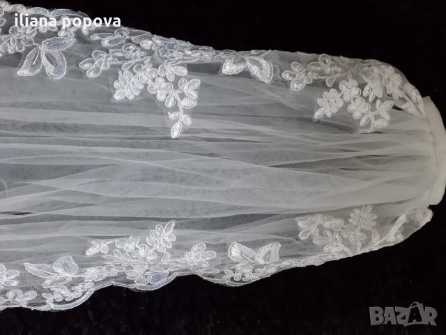 Булченски воал, снимка 3 - Сватбени аксесоари - 30612646