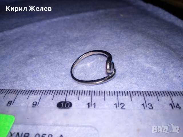СТОМАНЕН МОДЕН АРТ ПРЪСТЕН СТИЛЕН ДИЗАЙН НЕРЪЖДАЕМ 34367, снимка 3 - Пръстени - 39747673