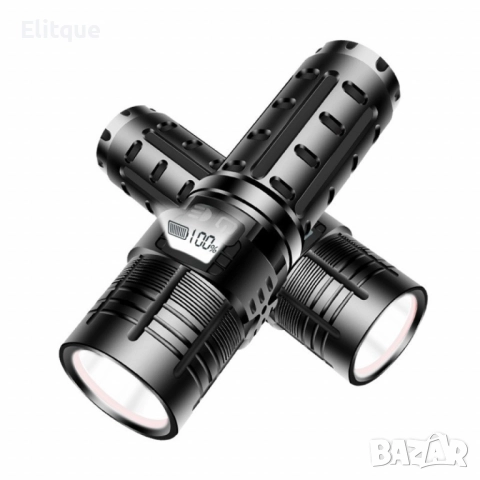 Малко фенерче с XHP70 силна светлина и интелигентен OLED дисплей  FL69, снимка 12 - Други - 52805823