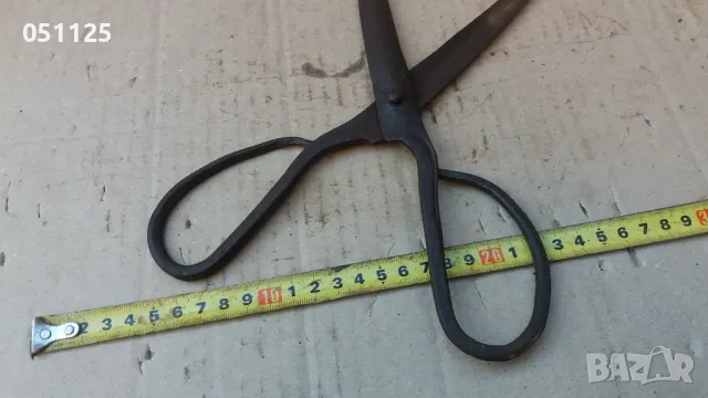 масивна кована възрожденска ножица , снимка 6 - Антикварни и старинни предмети - 47906827