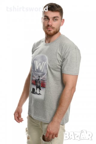 Нова мъжка тениска с дигитален печат на сериала Westworld (Западен свят), снимка 7 - Тениски - 37670057