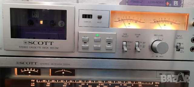 Дек H.H.Scott 665DM Ресийвър H.H.Scott 330RL Scott 665 dm Scott 330rl, снимка 7 - Ресийвъри, усилватели, смесителни пултове - 36695989