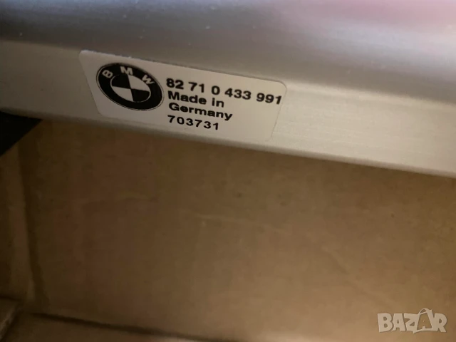 Нови ориг. релси за BMW 1' E82 Coupe, напречни греди, багажник (БМВ), снимка 6 - Аксесоари и консумативи - 50939587