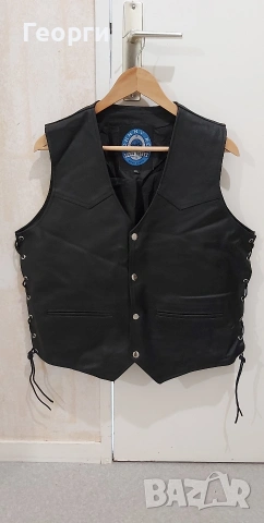 Кожен мото елек L ,XL ,XXL , снимка 6 - Аксесоари и консумативи - 53917520