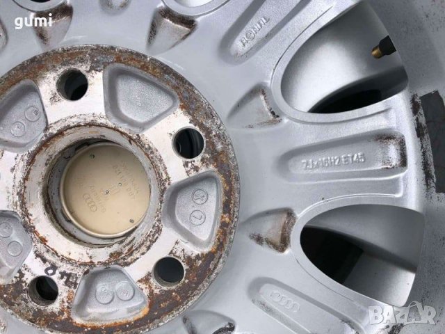 4бр 16ски джанти за Ауди 5х112мм, снимка 4 - Гуми и джанти - 29483654