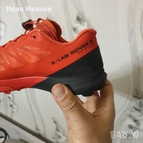 маратонки за бягане Salomon Slab Sense 6 Ultra SG  номер 39 1/3, снимка 10 - Маратонки - 36866001