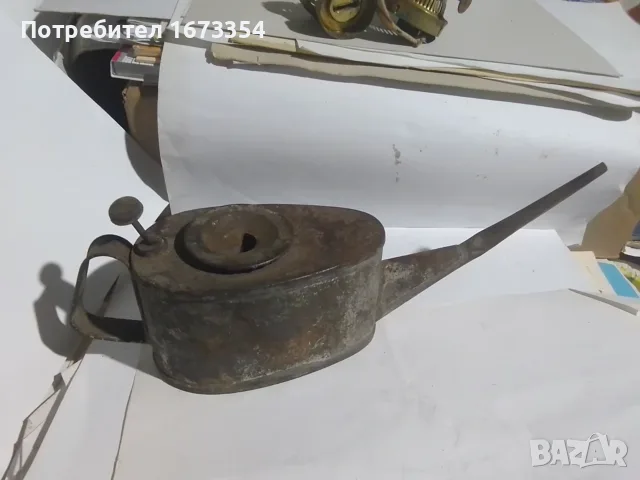 МАСЛЬОНКА+държач, снимка 5 - Други ценни предмети - 56484351