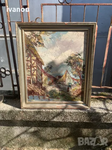 стара картина , снимка 2 - Картини - 49969145