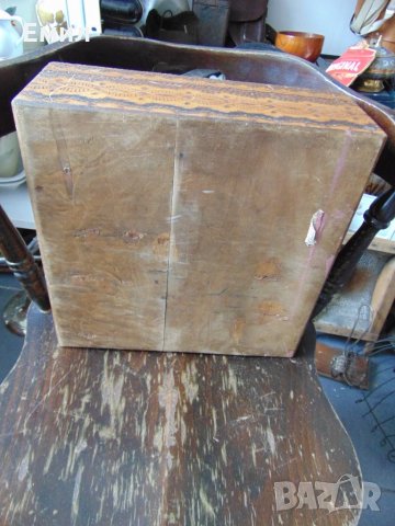 Голяма ръчно рисувана пирографирана кутия, снимка 4 - Колекции - 29232916