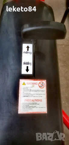 Картинг Abarth Pedal Go Kart с меки EVA гуми, снимка 9 - Детски велосипеди, триколки и коли - 53913111