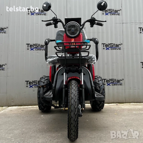 Триместна електрическа триколка OFFROAD ДЕЗЪРТ TS 350-7-NEW 2500W 25Ah с повишена мощност подходяща , снимка 11 - Мотоциклети и мототехника - 52411772