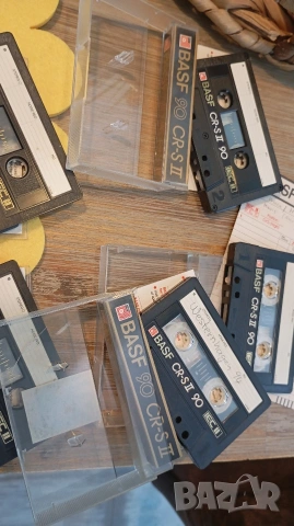 Лот от 18 аудио касети BASF CR-S II 90  Chrome super II 90/60 Chrome Standart II 90 хромни ленти, снимка 9 - Аудио касети - 53928902