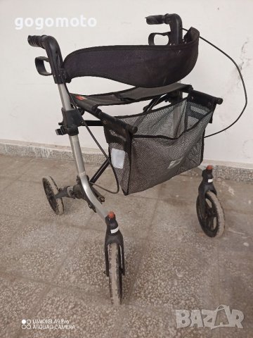 КАТО нов Висококачествен НЕМСКИ Ролатор проходилка за бутане,хора с увреждания в неравностойно, снимка 13 - Ролатори - 36902749