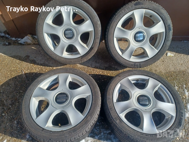 Оригинални джанти 4х100 15ки VW Seat