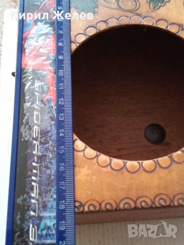 Дървена кутия за будилник 24875, снимка 6 - Антикварни и старинни предмети - 34056660