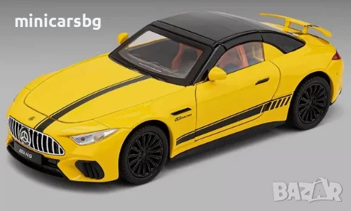 Метални колички: Mercedes-Benz SL 63 AMG, снимка 7 - Колекции - 50495799