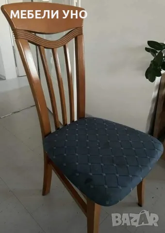 Трапезни масивни столове, снимка 2 - Столове - 48251880