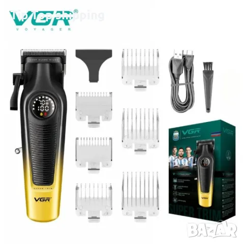 Професионална машинка за подстригване VGR V-196 – Прецизност, удобство и стил в едно устройство, снимка 3 - Машинки за подстригване - 50419308
