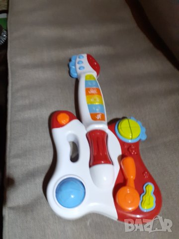 Детска звукова китара с мелодии, снимка 6 - Музикални играчки - 37599244