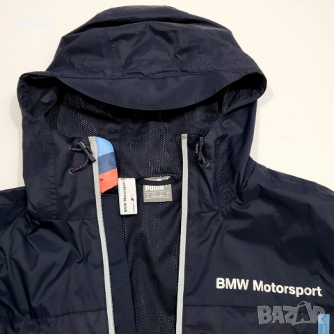 PUMA BMW Motorsport 761706-01 Оригинално Мъжко Яке S, снимка 8 - Якета - 51916232