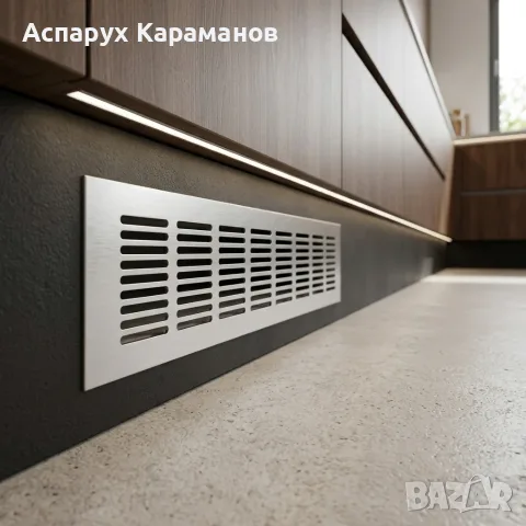 Алуминиеви решетки с отвори за вентилация, снимка 4 - Аксесоари за баня - 55915217