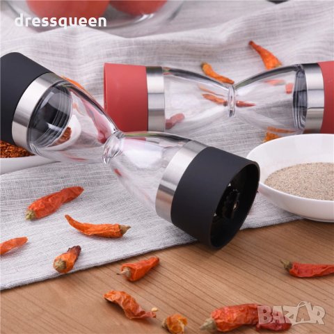 2481 Мелничка за сол и пипер двойна, снимка 6 - Аксесоари за кухня - 30760360