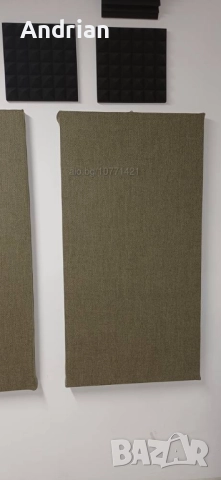 Акустични панели студио шумоизолация акустика