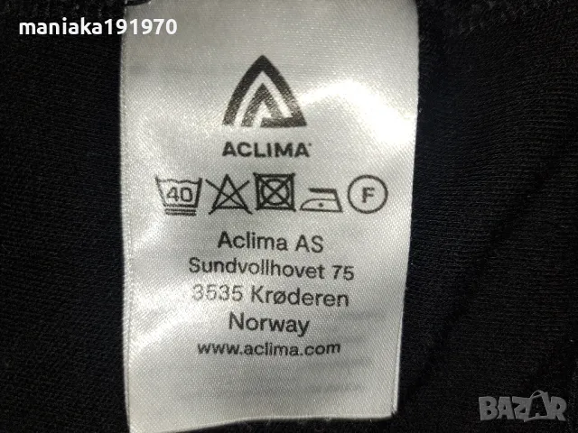 Aclima Women's DesignWool Glitre Mockneck Alm (М) дамска термо блуза мерино 100% Merino Wo, снимка 8 - Спортни екипи - 48351814
