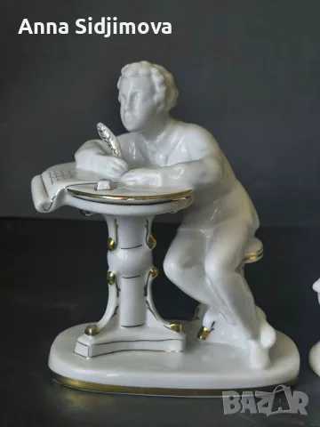 Руска порцеланова фигура , снимка 2 - Статуетки - 56191410