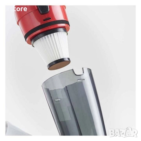 Прахосмукачка вертикална и ръчна 2в1 Rosberg, 600W, 0.8л., снимка 10 - Прахосмукачки - 52796094