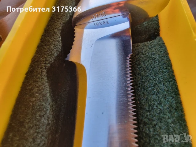 Ловен нож PUMA  White hunter ОРИГИНАЛ, снимка 11 - Ножове - 51020726