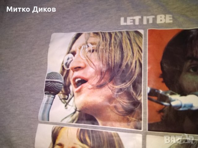 Бийтълс Beatles тениска принт размер ХЛ, снимка 5 - Тениски - 30754015