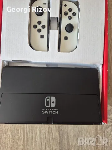 Nintendo Switch OLED White, снимка 4 - Nintendo конзоли - 56410352