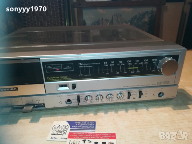 toshiba sm-200 made in japan-внос sweden 0911201734, снимка 9 - Ресийвъри, усилватели, смесителни пултове - 30729848